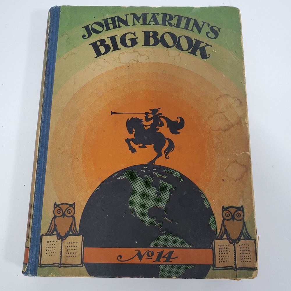 John Martins Big‎ Book Number 14 Vintage Childrens Book 1930